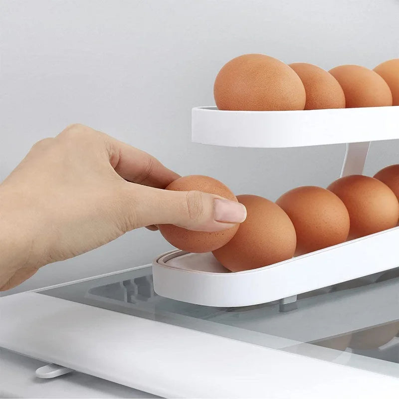 Introducing the RollDown Egg Dispenser: Your Fridge's Newest Essential