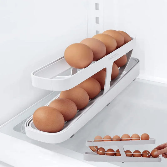 Introducing the RollDown Egg Dispenser: Your Fridge's Newest Essential